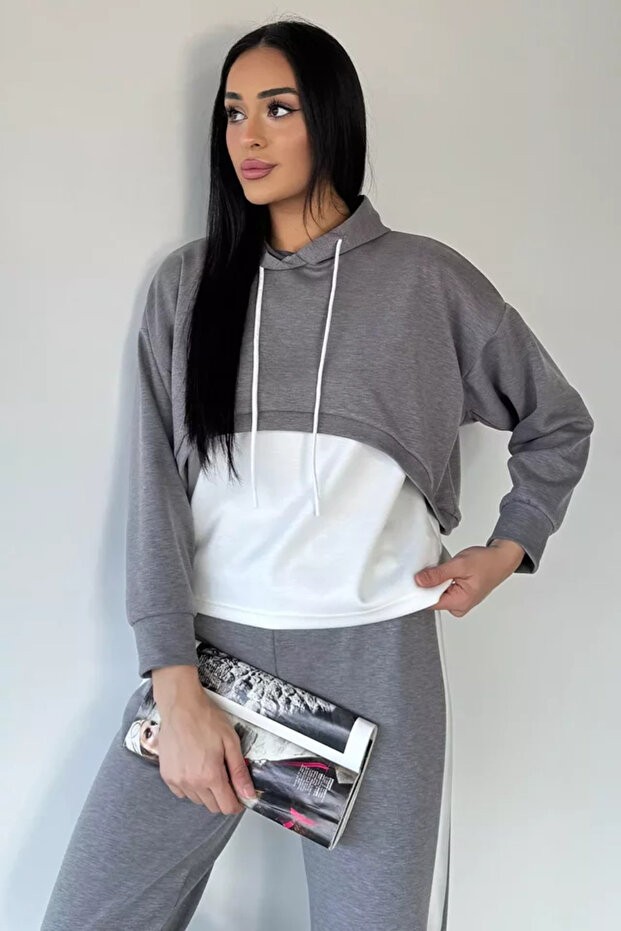 Women's Lycra Athlete Sweat Triple Tracksuit Set