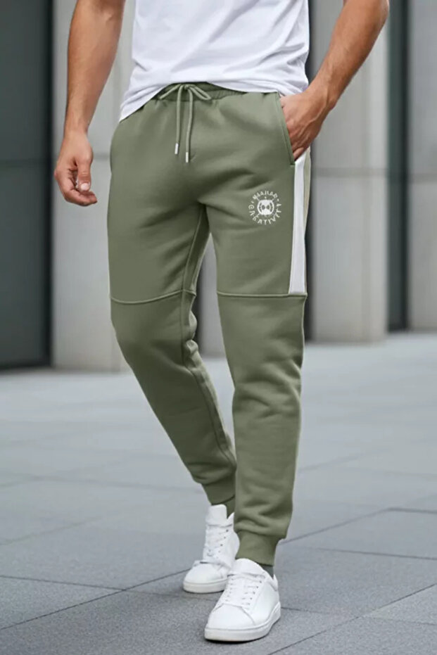 Gülseli Ribbed Men's Sweatpants
