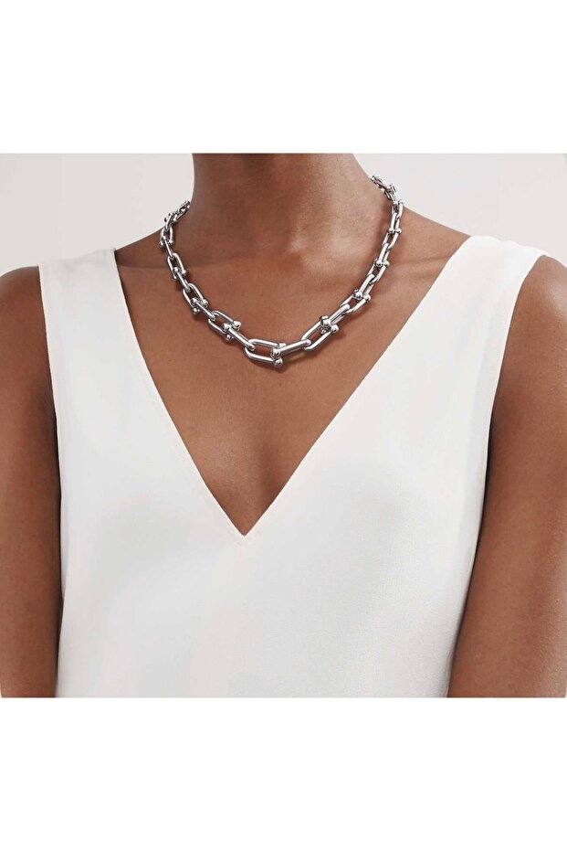 Gray Tone Women's Necklace