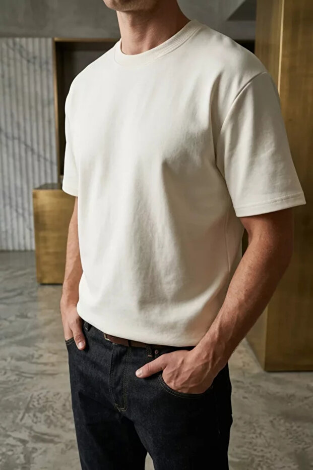 Men's crew neck basic t-shirt