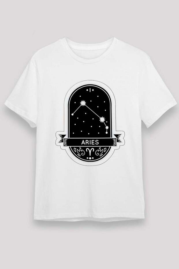 Aries Constellation Printed T-Shirt
