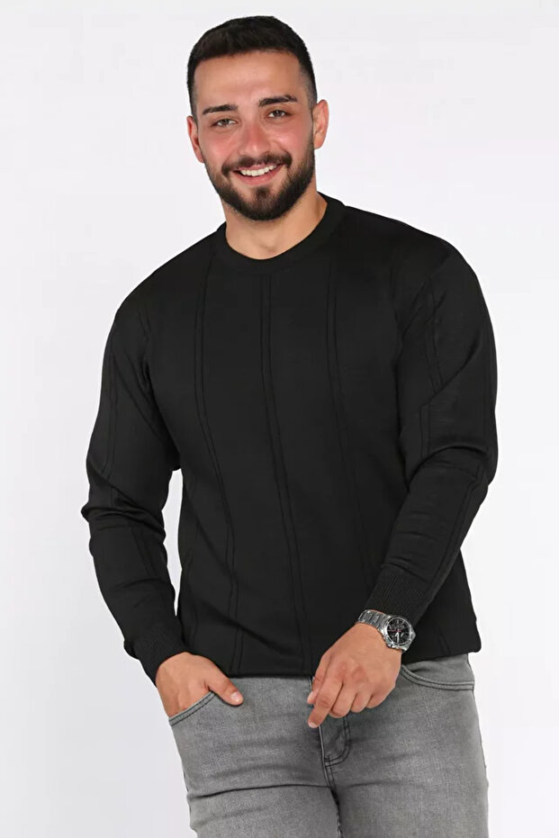 Men's Crew Neck Knitwear Sweater