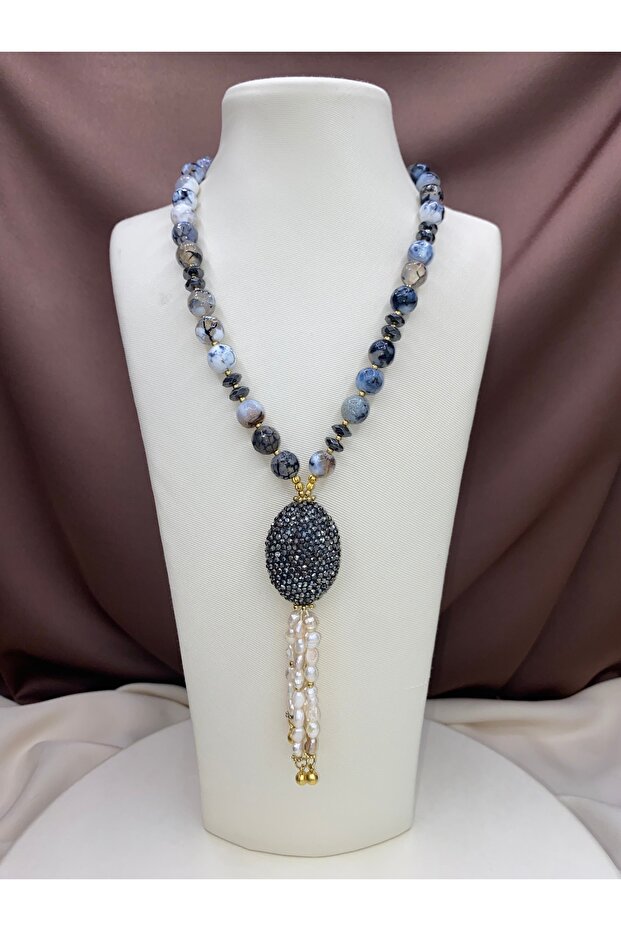 Stone Gift Accessory Olra, Stone Necklace