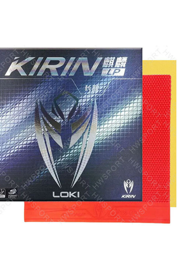 Kirin Lp Long Paddle Ittf Approved Table Tennis Racket Rubber