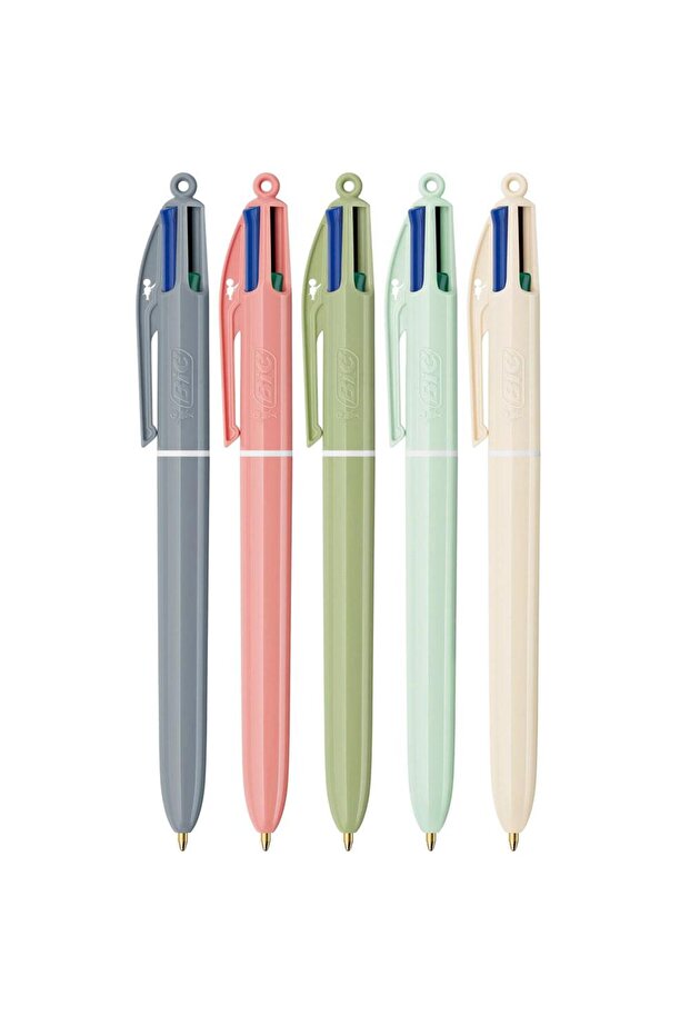 4 Colors Mineral Ballpoint Pen Box of 12