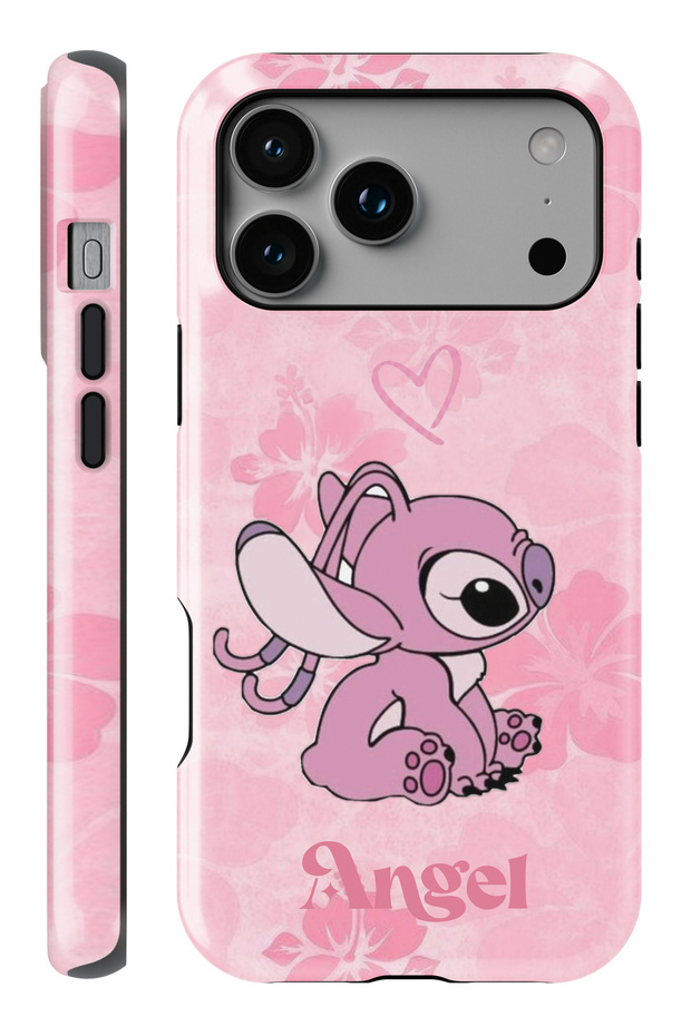 (Magsafe) iPhone 17 Pro Angel Double Layer Glossy Protect Phone Case