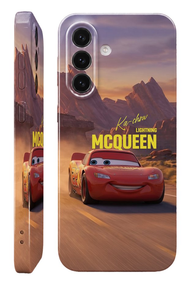 Samsung A35 Mcqueen Protect Slim Glossy Full Covering Print Phone Case with Camera Protection