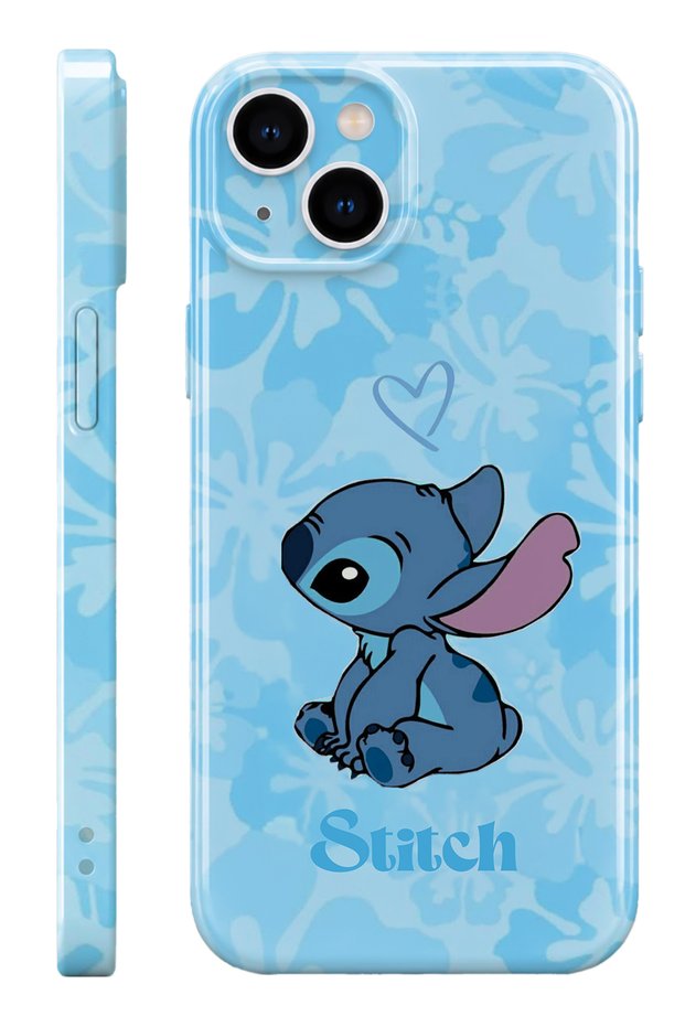 iPhone 13 Stitch Protect Slim Glossy Full Covering Print Phone Case with Camera Protection