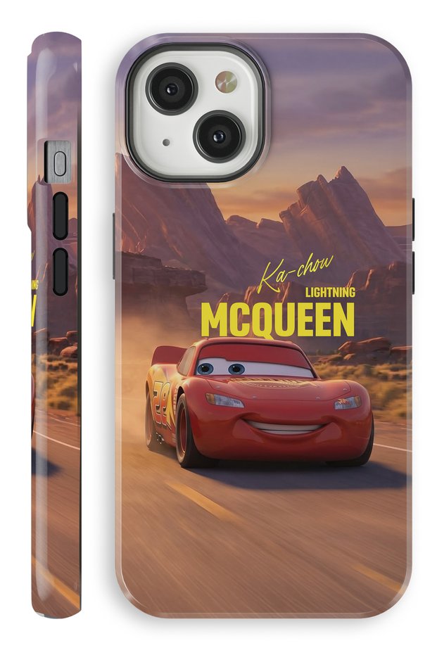 (Magsafe) iPhone 13 Mcqueen Double Layer Glossy Protect Phone Case