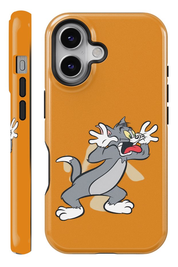 (Magsafe) iPhone 17 Tom Double Layer Glossy Protect Phone Case