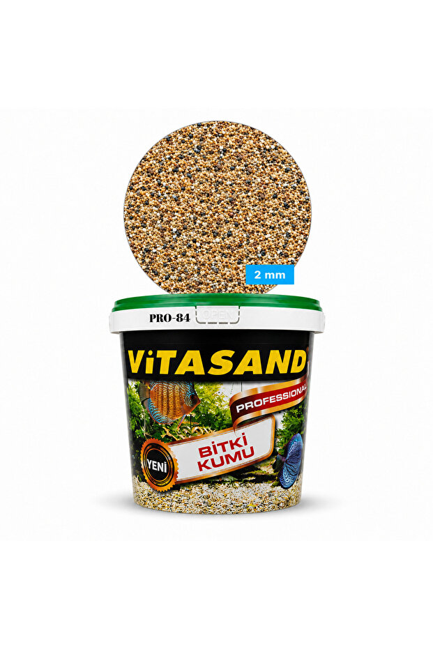 Vitasand Pro-84 Kuvars Dere Kumu 2mm 1 Kg - Fiyatı