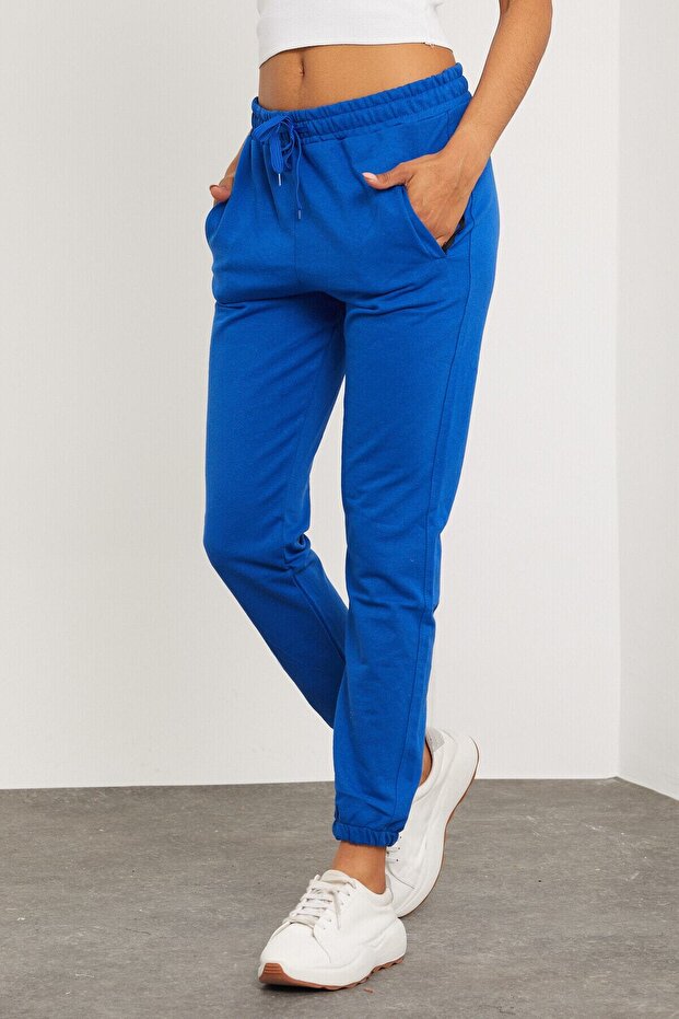 Combed Cotton Ribbed Sweatpants