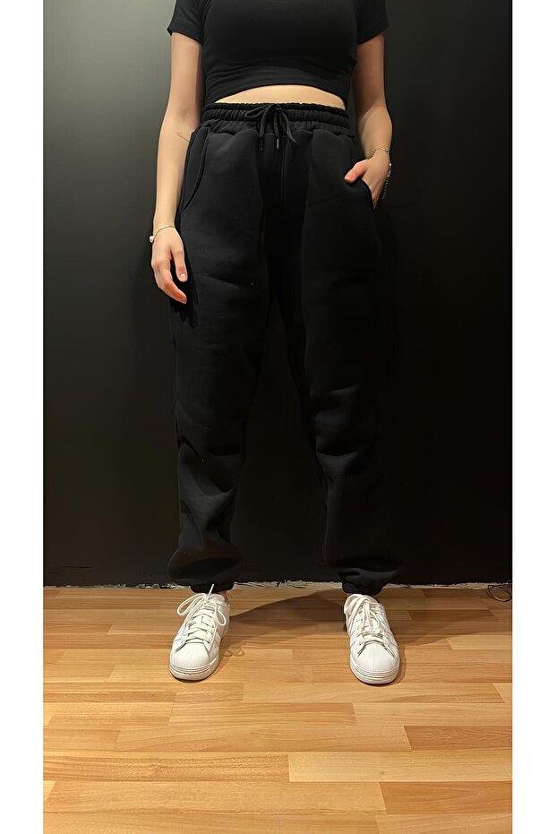 Elastic Leg Oversize Sweatpants