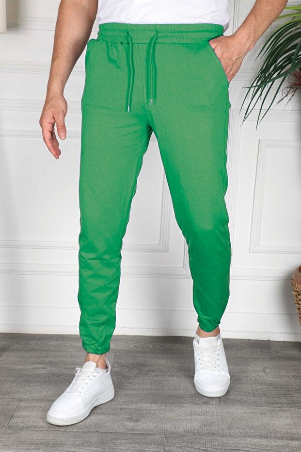 Elastic cuff sweatpants