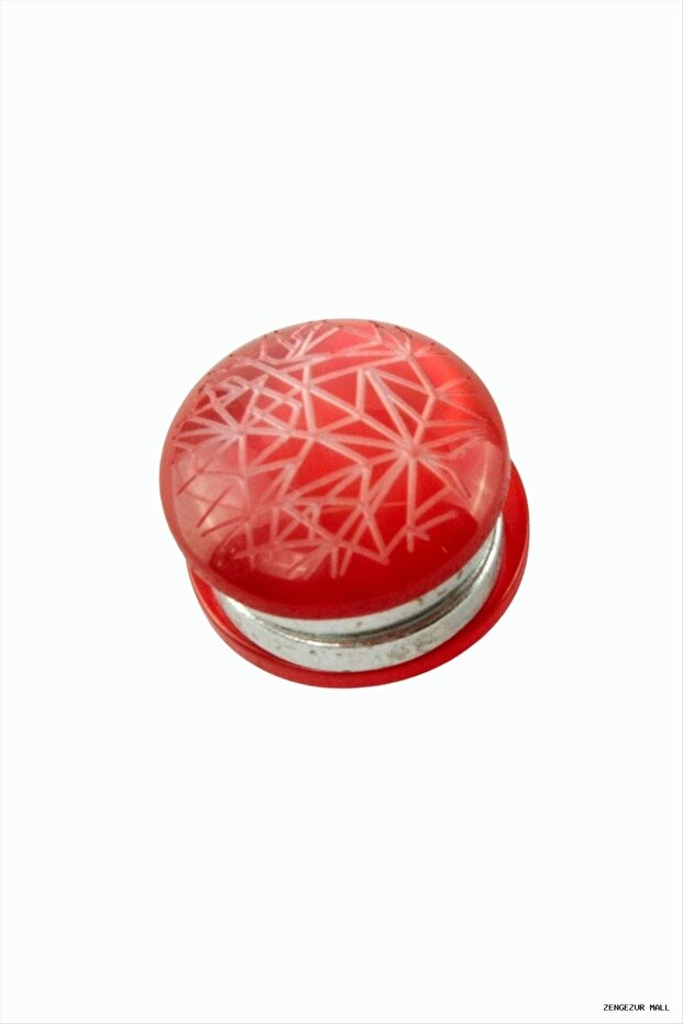 Zngzrmll Striped Mug Scarf Magnet 1 (24458) Piece Red