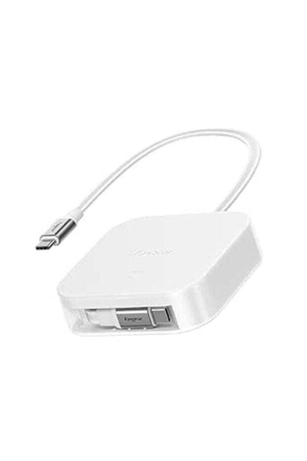 فاسجير كيبل USB C الى USB C قابل للسحب بقدرة 240 واط بطول 1.1 متر/3.6 قدم 5 امبير PD/PPS مع نقل بيان