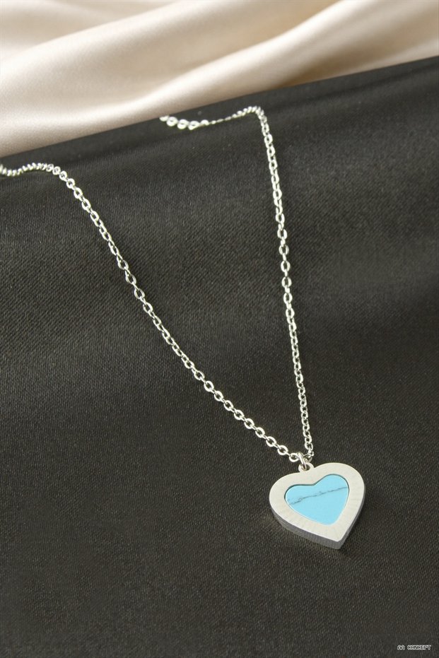 Concepta Steel Necklace (03013) Silver Color