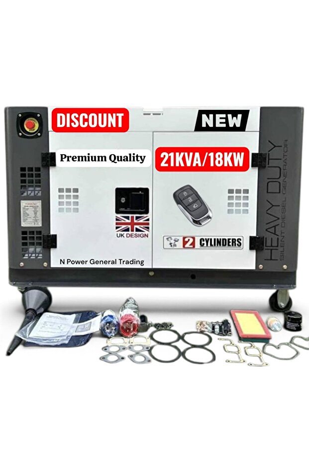 Silent Diesel Generator 2cylinder 18kw 220V&380V