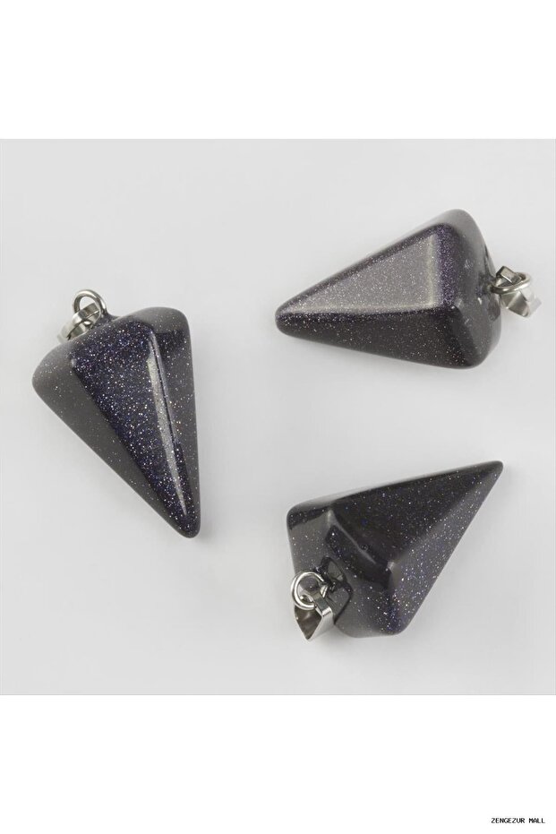 Zngzrmll Navy Blue Star Pandül Natural Stone (232838) Pendant
