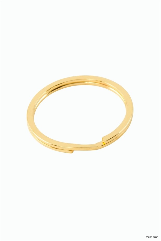 Ilkestor 2.5 cm Keychain Ring Horse 1 (64608) Piece Yellow