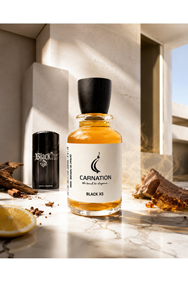 Warm Spicy Amber Eau de Parfum for Men | Inspired by Rabanne Black XS