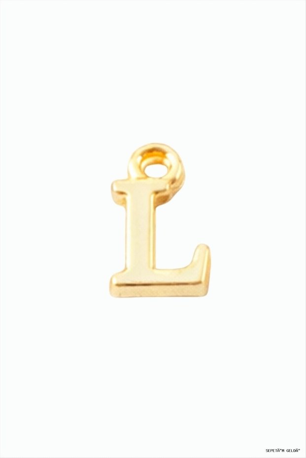 SPT-GLD شرابة صفراء اللون (235418) طرفها حرف