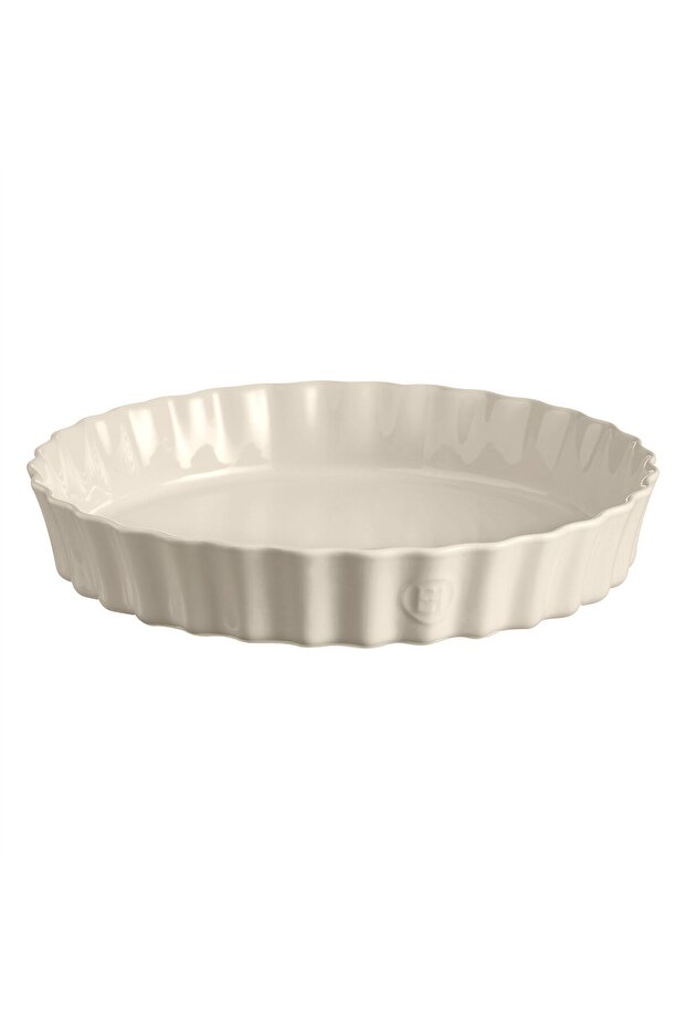 Tart-Börek-Oven Dish Round 32 cm Ecru (Eh026032)