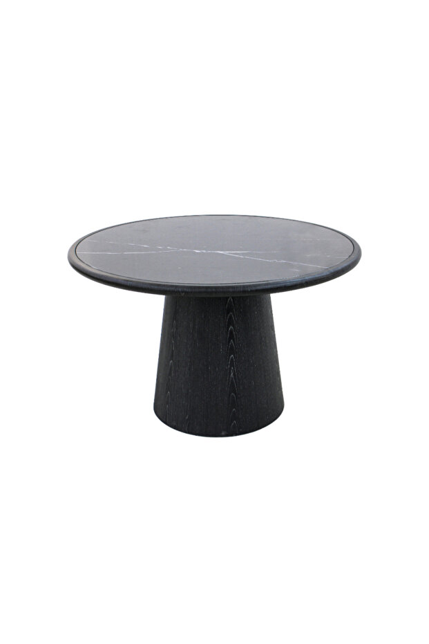 Minay Marble Dining Table 4 Seater - Black