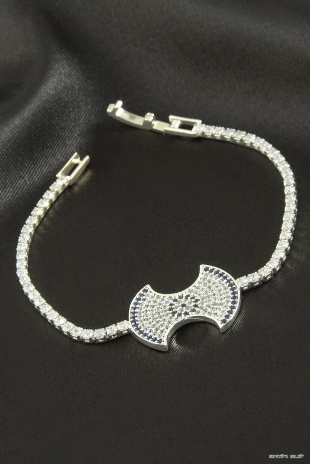 Spt-Gld Fiyong Zircon Stone Children's Bracelet 16 cm (142443) Silver Color