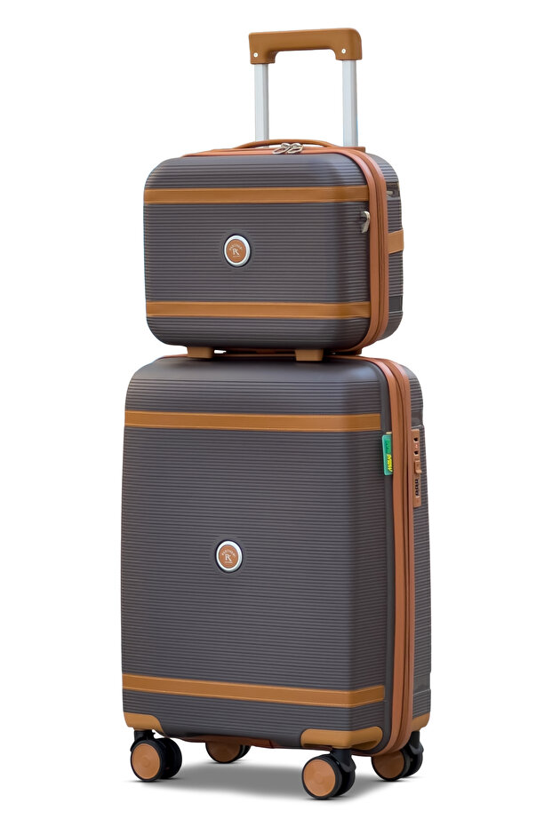 Ultra Line Expandable PP 2 PCS Set (10/20 Inch) Luggage, Hard Shell, Unbreakable, Combination Lock, Suitcase