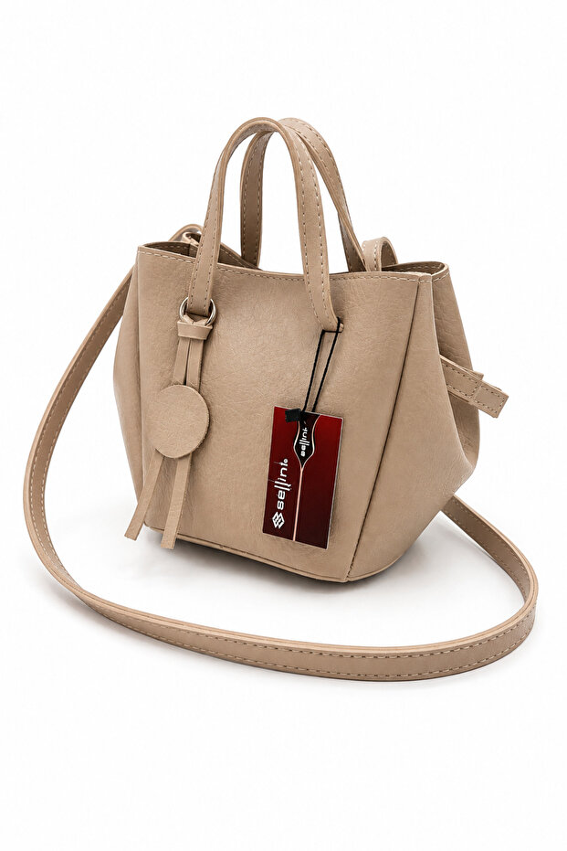 Liva Women's Magnet Cover Mink Hand and Shoulder Bag