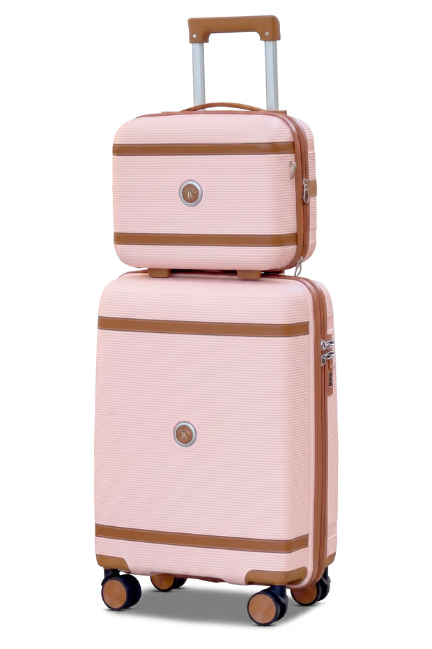 Ultra Line Expandable PP 2 PCS Set (10/20 Inch) Luggage, Hard Shell, Unbreakable, Combination Lock, Suitcase