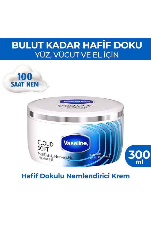 Lightly Textured Moisturizing Cream Cloud Soft 300 ml
