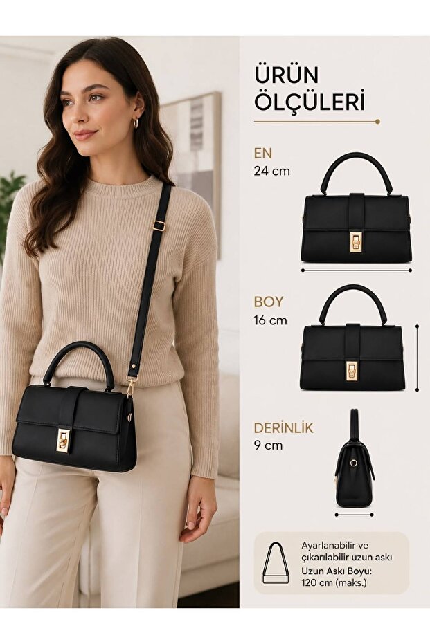 Black Home and Shoulder Bag