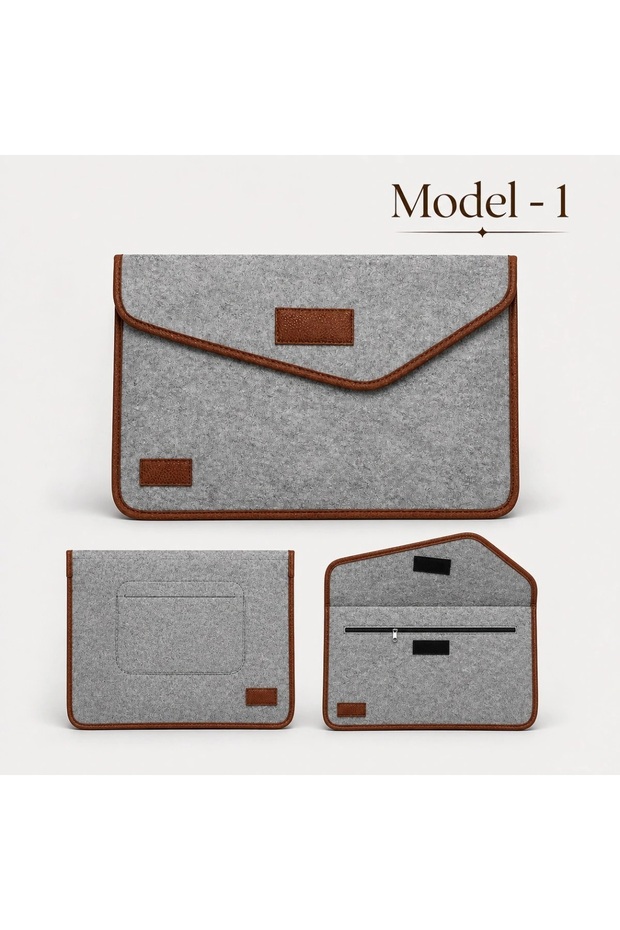 Multi-Purpose Felt Laptop and Briefcase 27X40 cm Organizer File Bag Model-1