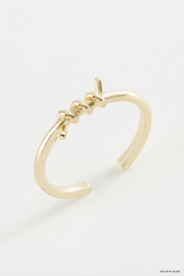 Spt-Gld Wrapped Metal (131949) Ring Yellow