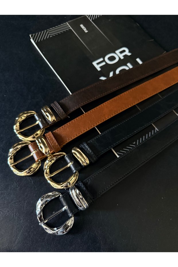 Silver Buckle Bridge Women's Belt, Trouser Belt, Jacket Belt, Dress Belt, Shirt Belt