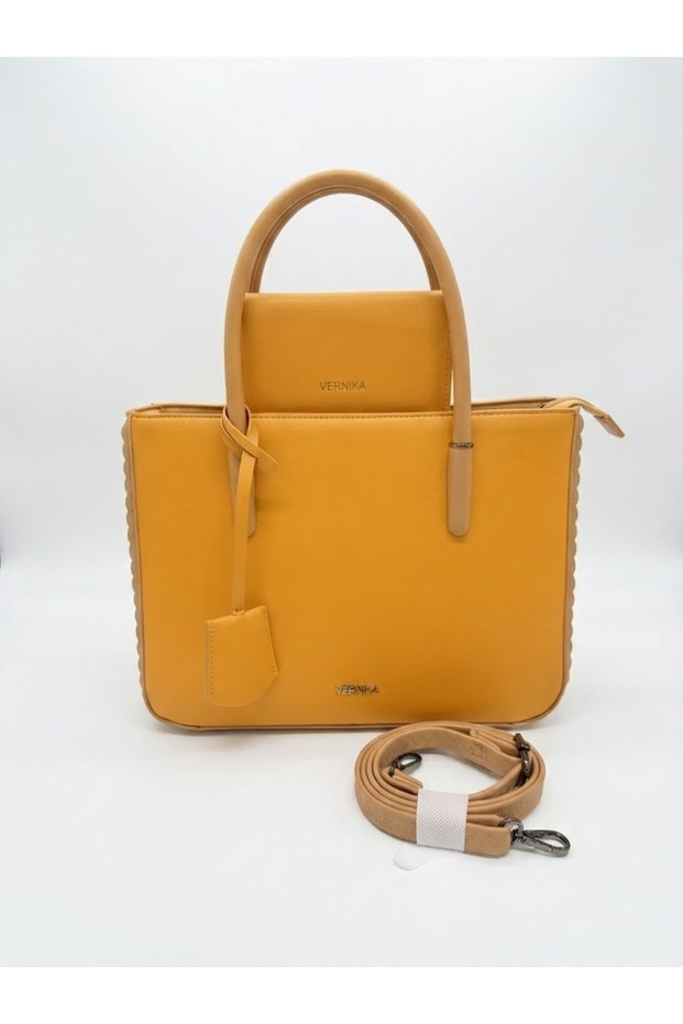 VERNIKA Women’s 2-Piece PU Leather Set - 30x22.5 cm