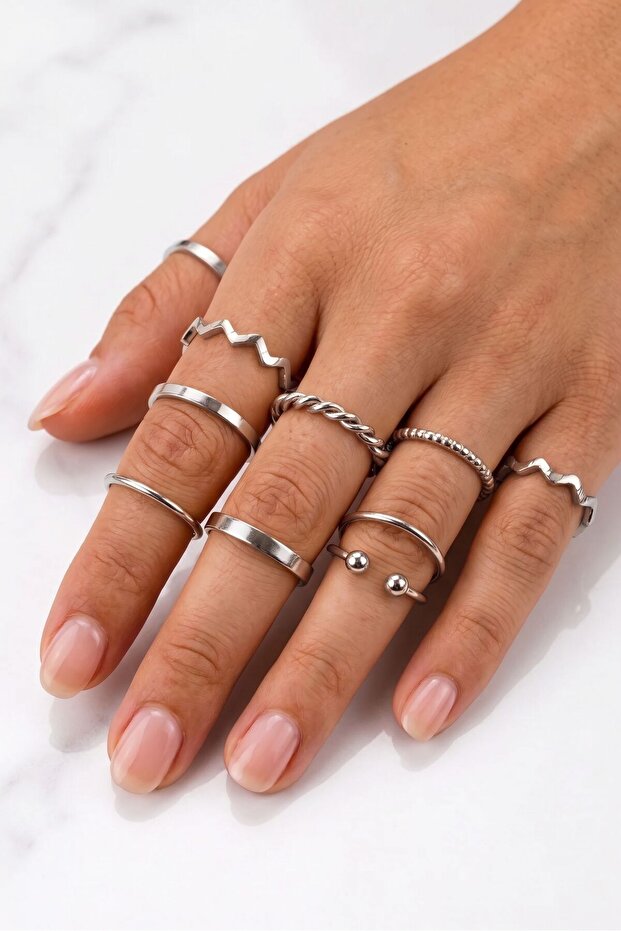 Set of 10 Rings