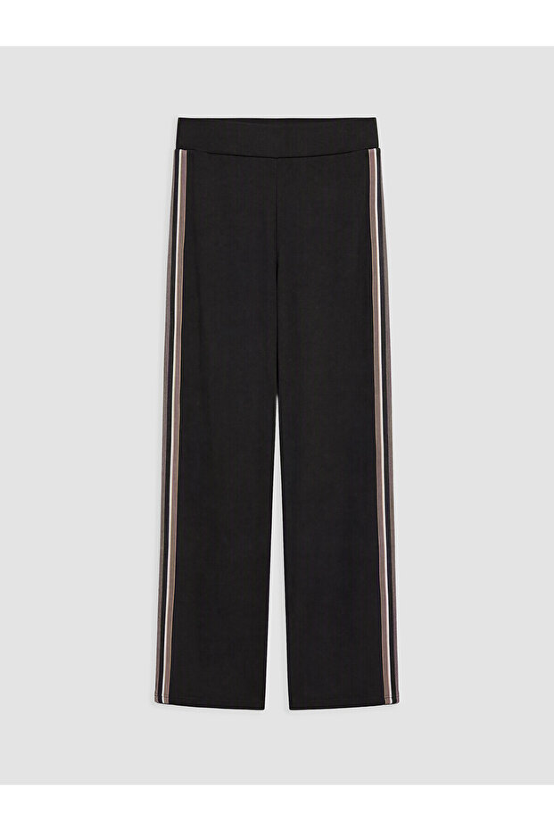 Lcw Everyday Black Soft Touch Women's Sweatpants with Elastic Waist