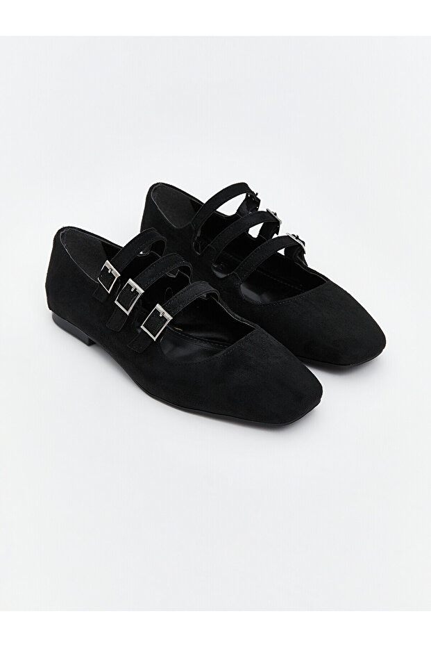 Alita City Koor Black Women's Ballerinas with a Difference
