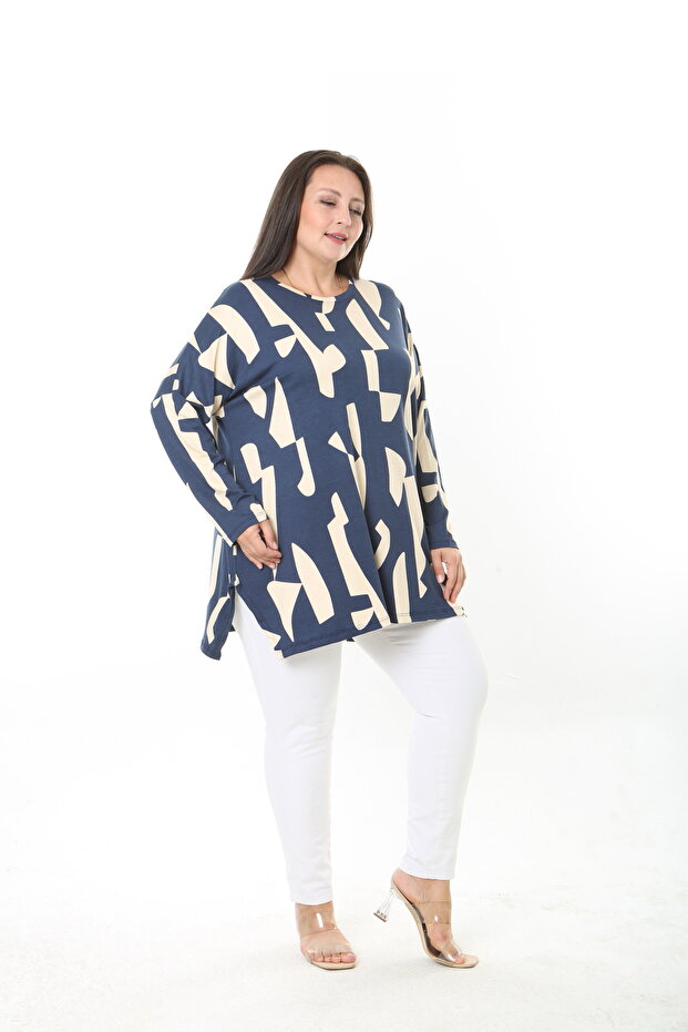 Women's Printed Plus Size Tunic