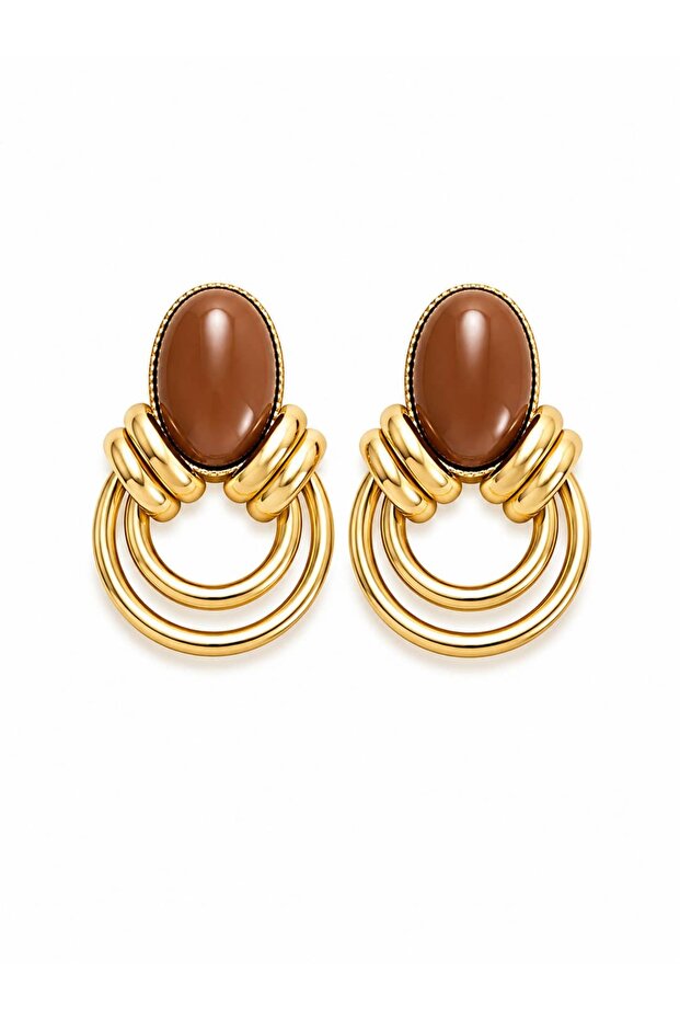 Steel Ava Earrings