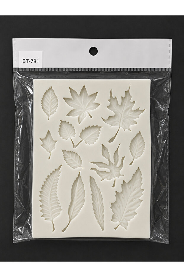 Bt-781 Leaf Patterned Silicone Mold 6 cm