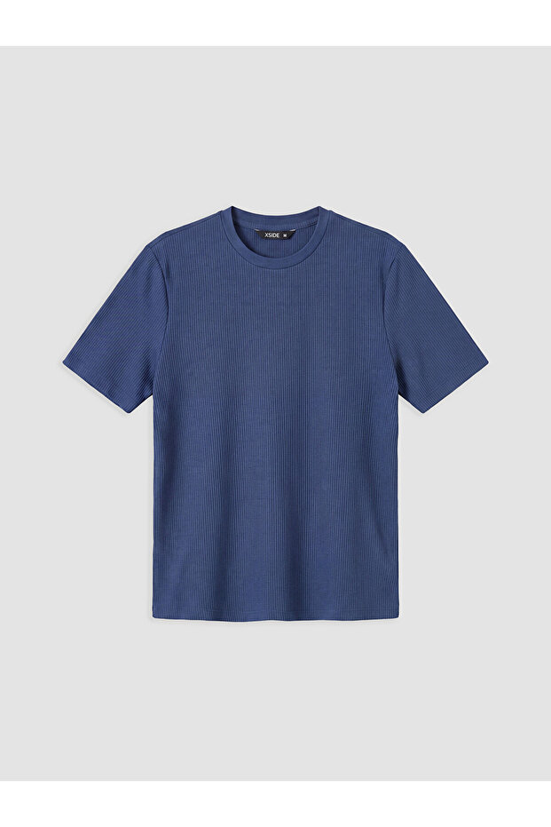 Xside Indigo Crew Neck Men's T-Shirt