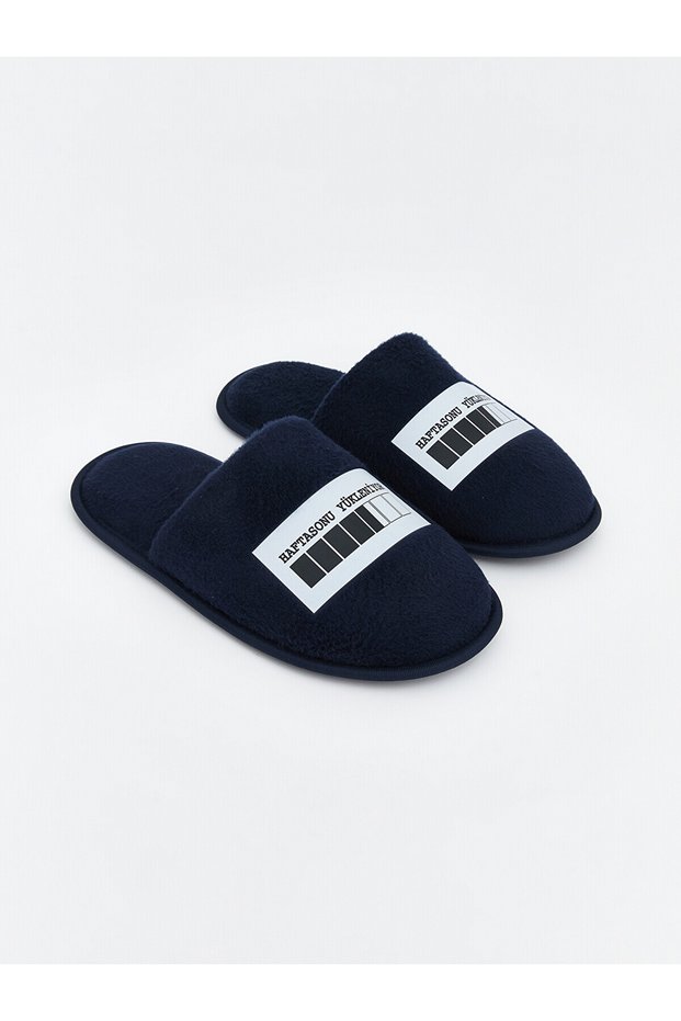 Lcw Steps Yaz Printed Men's House Slippers