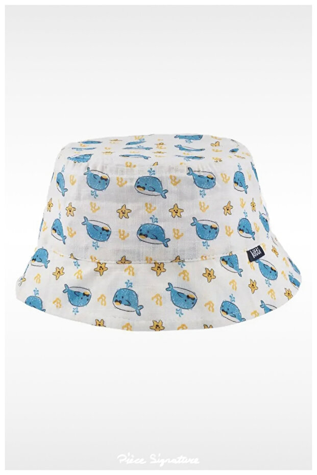 Fisherman Sun Hat for Boys (Ages 1-3) (Size 48-50 cm)