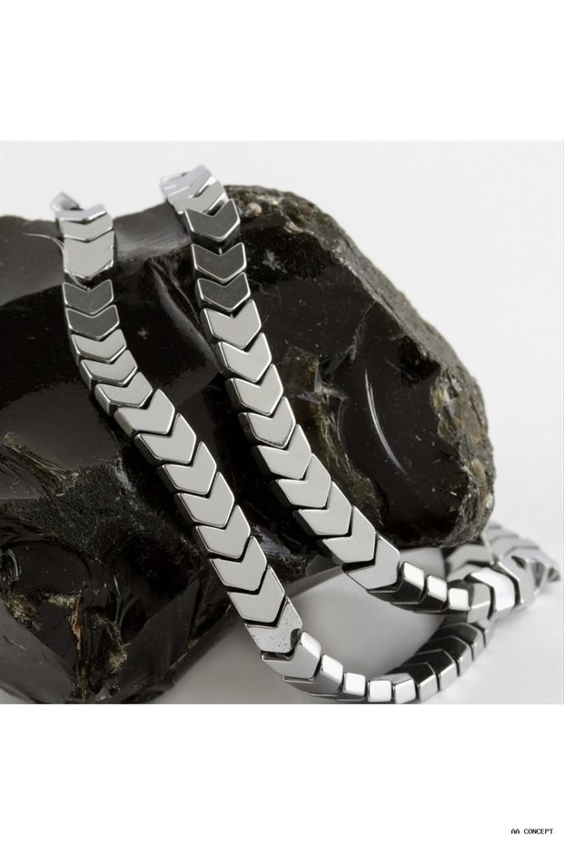 CONCEPTA 6 mm Corporal Hematite Stone (212429) Silver Color