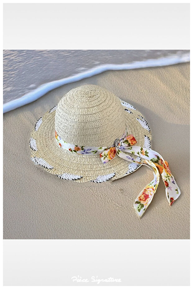Solid Color Mercerized Girl's Hat (Age 3-7)