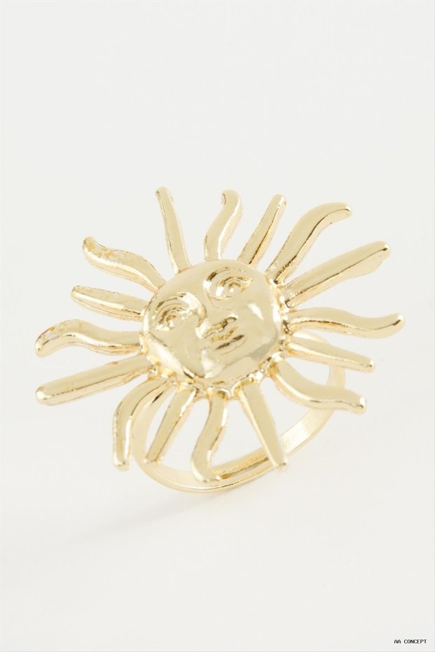 CONCEPTA Güneş Metal (162530) Ring, Yellow